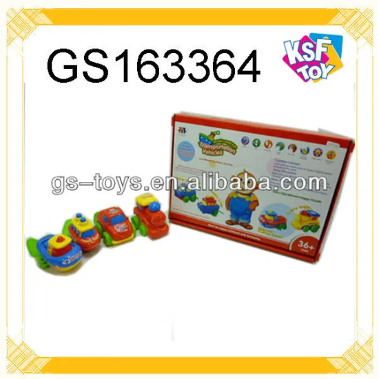 Cartoon Pull Line Car Toy For Kids