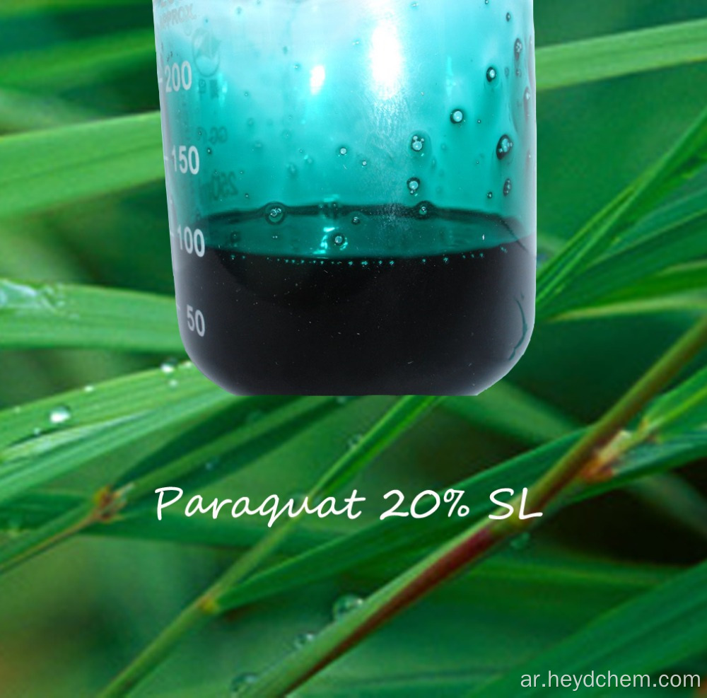 مبيدات الأعشاب القاتلة والأعشاب الضارة Paraquat 200g/L SL