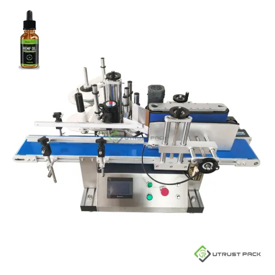 Table Top Essential Oil Bottle Labeling Machine