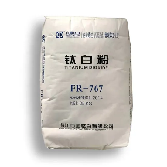 Blue Undertone Tint Rutile Titanium Dioxide Pigment Price and Its Application in FR-767 Coating