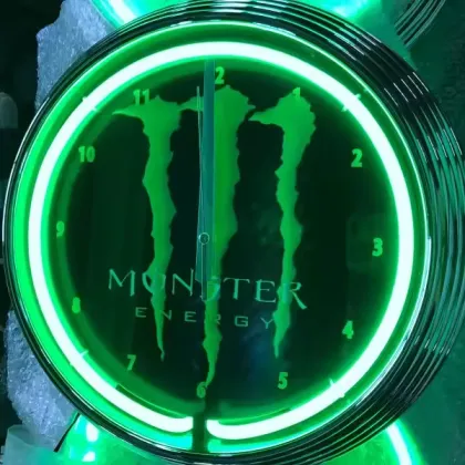 Tower Shape Neon Clocks