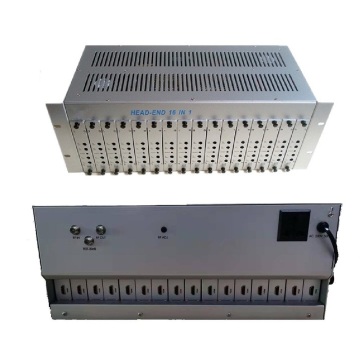 16 I 1 AV/HD till RF 16 -kanal -TV Analog CATV RF -modulator