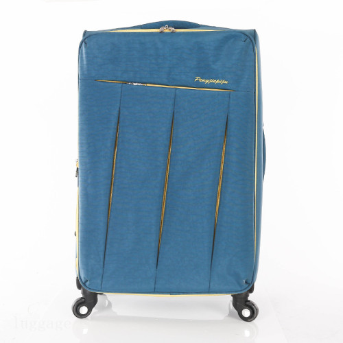 Various color light sky travel trolley luggage bag