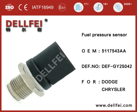 Fuel Rail Pressure Sensor Common Rail Pressure Sensor 5117543AA for CHRYSLER,DODGE