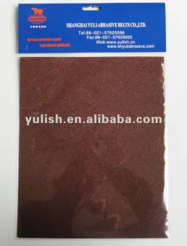 DIY-abrasive Wet and Dry Aluminum Oxide Abrasive Paper,