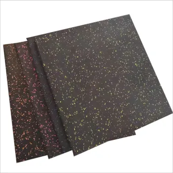 Can be customized moistureproof, fall resistant and skid resistant gym rubber floor