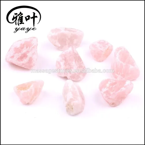 Natural Gemstone Raw Material for Sale/ Unpolished Rough Rose Quartz