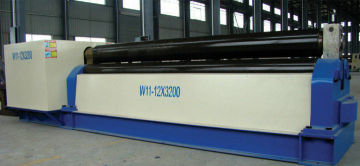 3-roller Symmetrical Structure Steel Plate Rolling , 12mm Thickness