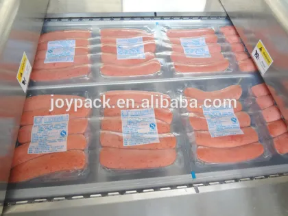 CE certification and meat product type plastic thermoforming machine for PA & PE packaging