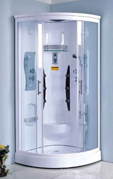 Glass Shower With Six Jets 