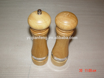 wooden pepper grinder &salt mill