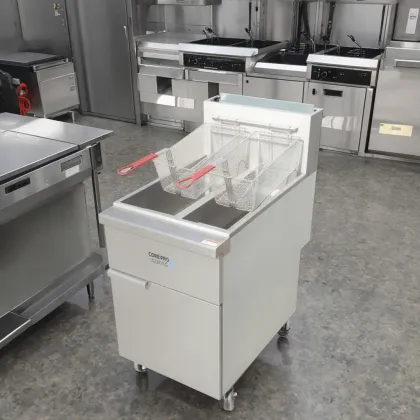 Commercial Gas Floor Deep Fryer - Liquid Propane Commercial Fryer Machine