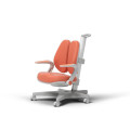 orange mesh study chair