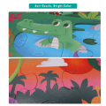 Jungle Animals Giant Floor Puzzle voor kinderen van 3+