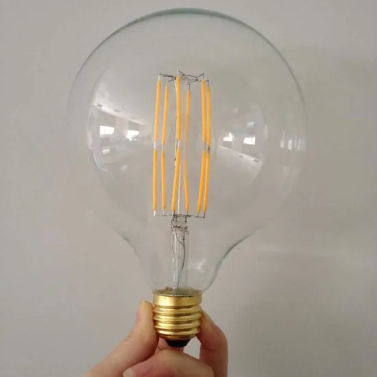 led filament lighting illumination G125 led globe bulb