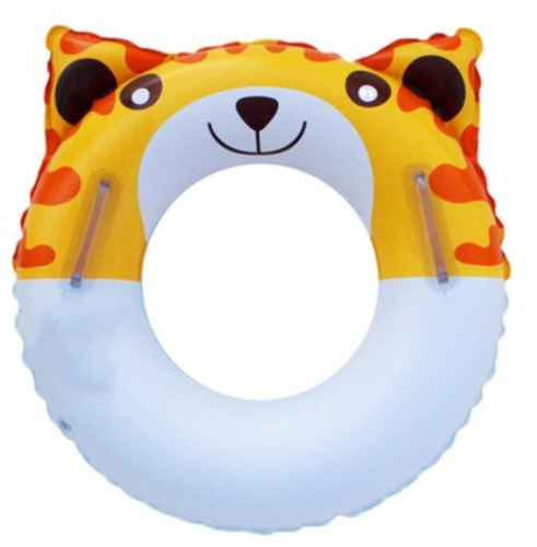 Sommar uppblåsbar PVC kattform badring Float