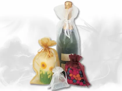best quality solid color perfume organza bag