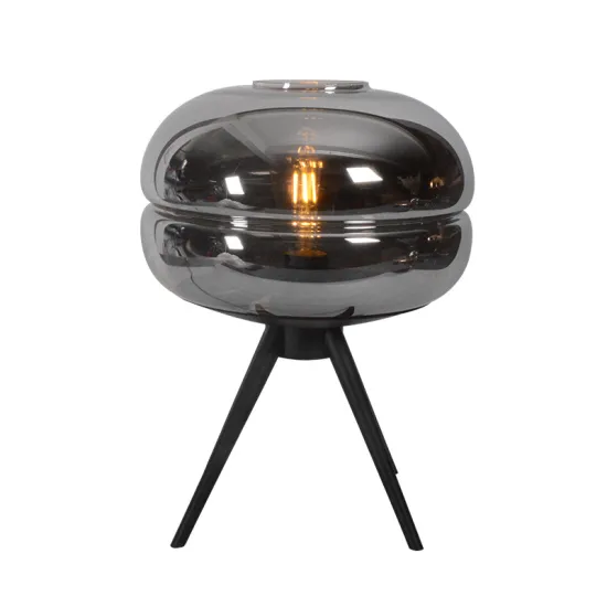 INSHINE Small Clear Glass Table Lamp