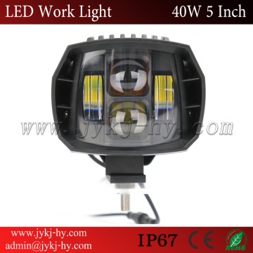 5 INCH 80W LED WORK LIGHT FLOOD BEAM LAMP OFFROAD TRUCK 12V SUV UTE ATV