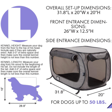 Portable Car Seat Kennel for Pets