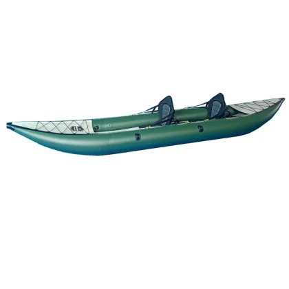 Inflatable Drop Stitch PVC 2 Person Canoe Kayak