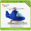 borrador de juguete de los niños de forma 3D de helicóptero
