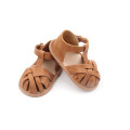 Sandalias genuinas de cuero para niñas para niñas