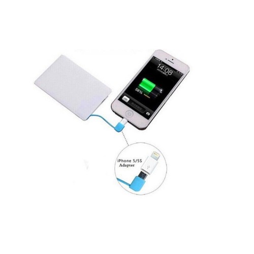 4000mAh Plastic Ultra Slim Card Power Bank