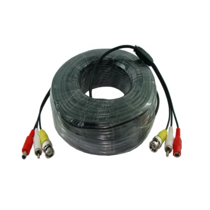 High Quality Professional 10 RCA 12 RCA Audio Cable with 3 Core 12 AWG Power Wire - Medusa Cable