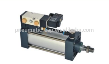 SCF series double-tach acting standard pneumatic cylinder with valve