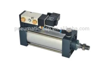 SCF series double-tach acting standard pneumatic cylinder with valve