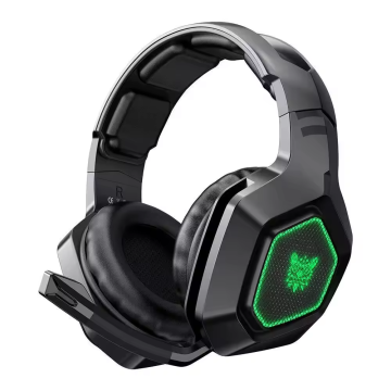 Comfortable 2.4G Wireless Gaming Headphones with Soft Ear Pads for PC Gamers