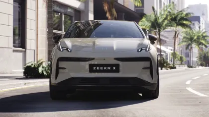 Zeekr New Luxury SUV Zeeker X cream color