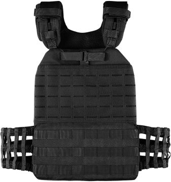 Professional Gym Equipment 9 Color Options Molle Fitness Plate Carrier Weight Vest for Training
