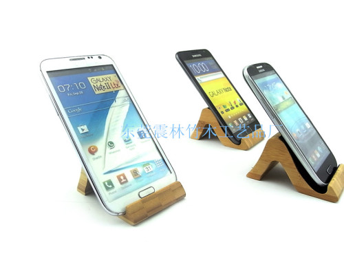 Framework of Wood Bracket for Cellphone iPhone & Samsung