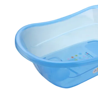 Transparent baby bathtub
