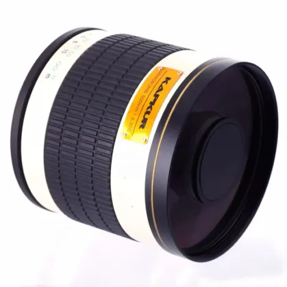 High Definition Manual Focus 500mm f/6.3 Mirror Lens for Canon and Nikon