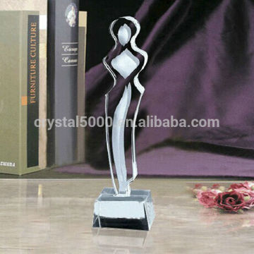 factory wholesale crystal trophy music trophy
