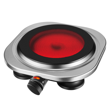 369127 1200W Portable Glass Hot Plate Cooker - CE Certified Electric Stove Top