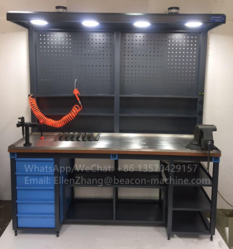 Stainless Steel Industrial Table for Auto Repair Garages