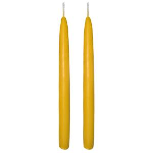 100% Pure Beeswax Dinner Candles
