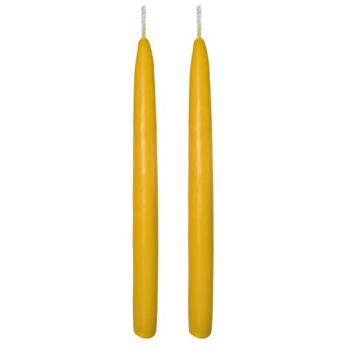 100% Pure Beeswax Dinner Candles
