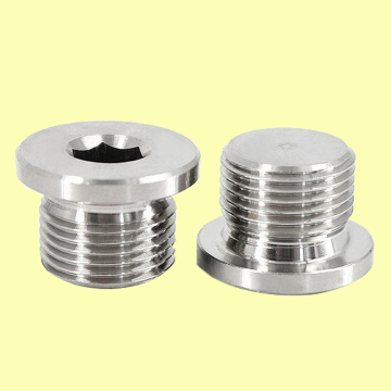 China Fasteners: Special Material Duplex Stainless Steel 2507 Hollow Hexagon Plug for Oil Pipes
