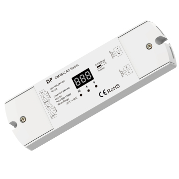 SKYDANCE DP 100-240W 5A DMX512 RDM AC Switch DMX Decoder