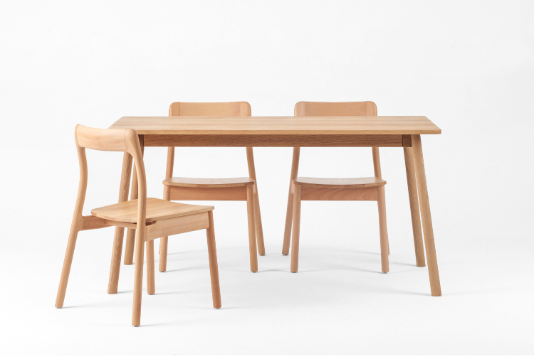 Popular Modern Beech Chair Wooden Furniture for Dining Room