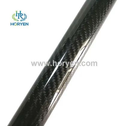 High strength composite carbon glass fiber tube pipe
