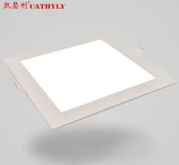 2013 6w white mini dimmable white led suspended ceiling light panel