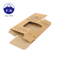 Scatole di finestre personalizzate Black Printing Eco Friendly Packaging