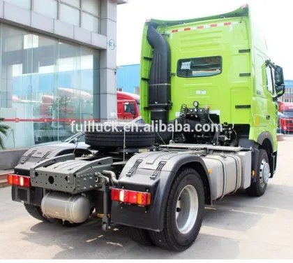SINOTRUK T7H 4X2 400HP Engine Man Diesel Tractor Truck Head