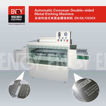 Automatic Stainless Steel Plate Etching Machine